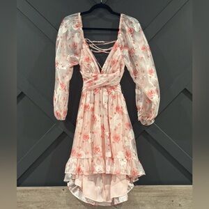 NWT Storia Pink Floral Dress